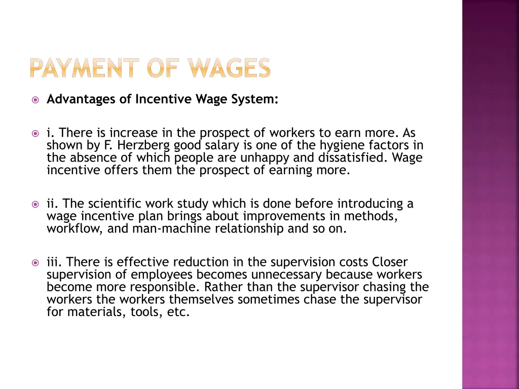 payment of wages 23