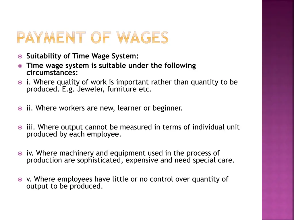 payment of wages 6