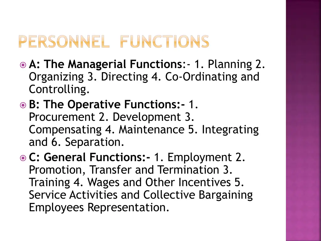 personnel functions 1