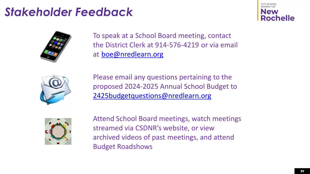 stakeholder feedback 2