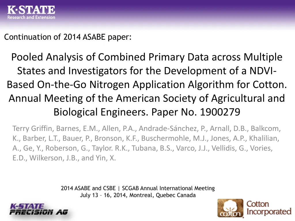 continuation of 2014 asabe paper