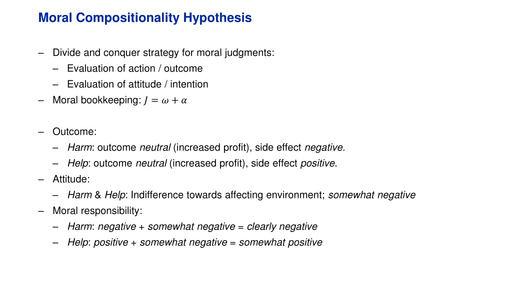 moral compositionality hypothesis