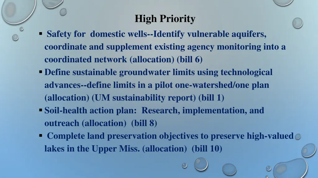 high priority