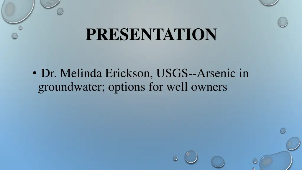 presentation