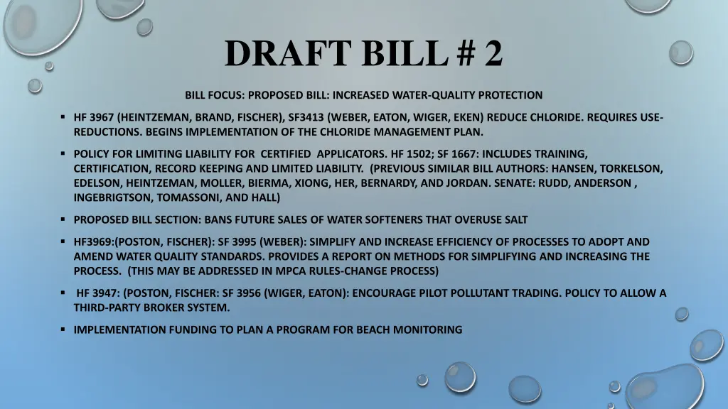 draft bill 2