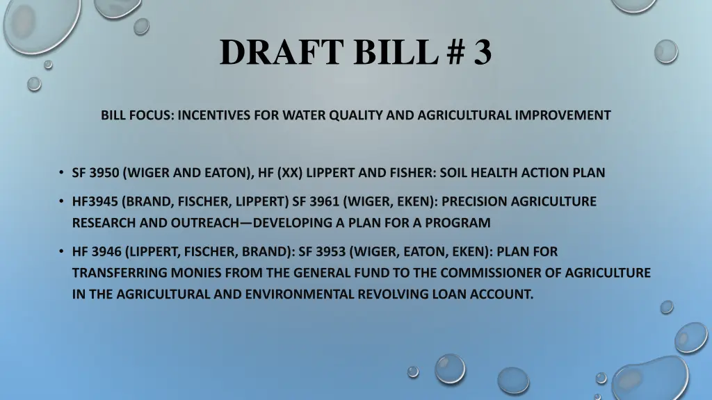 draft bill 3
