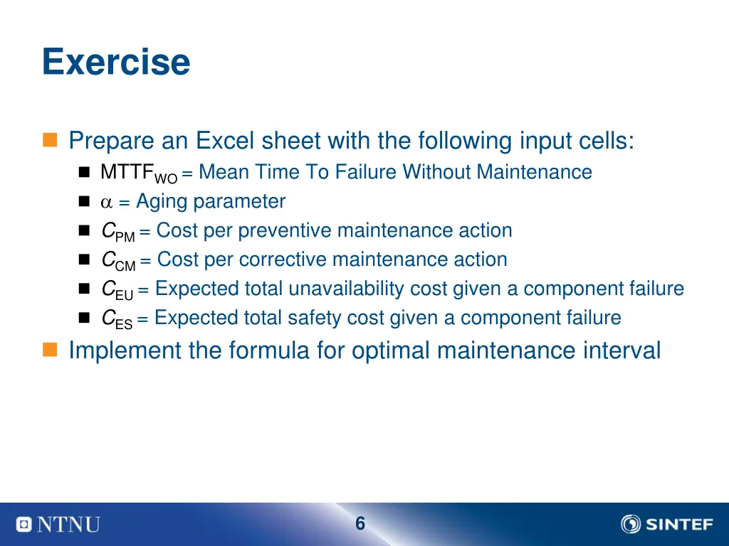 exercise