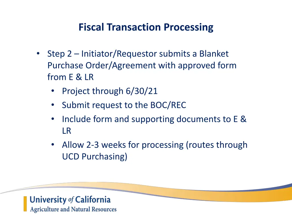 fiscal transaction processing