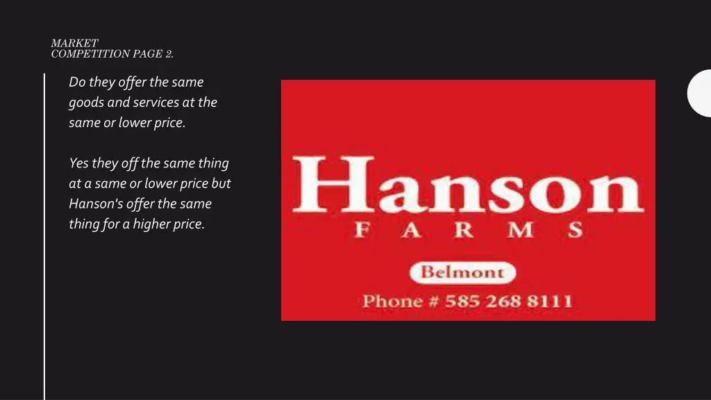 market competition page 2