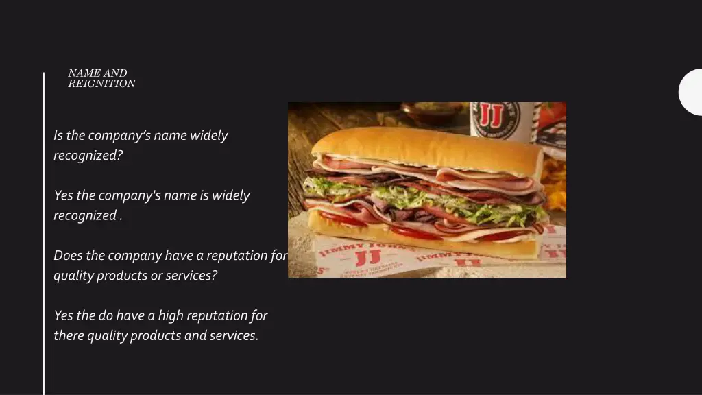 name and reignition