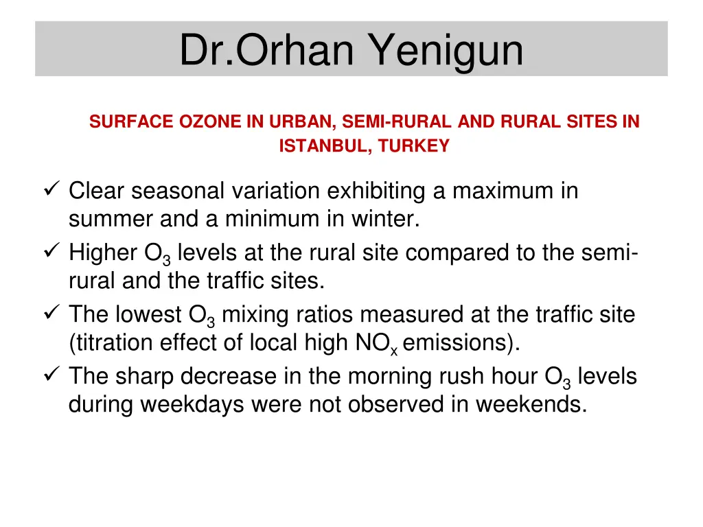 dr orhan yenigun