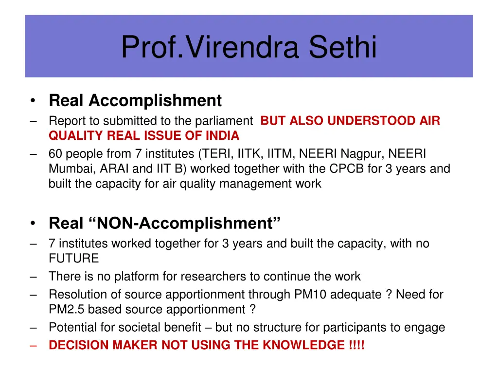 prof virendra sethi