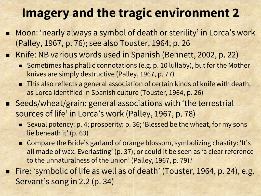 imagery and the tragic environment 2