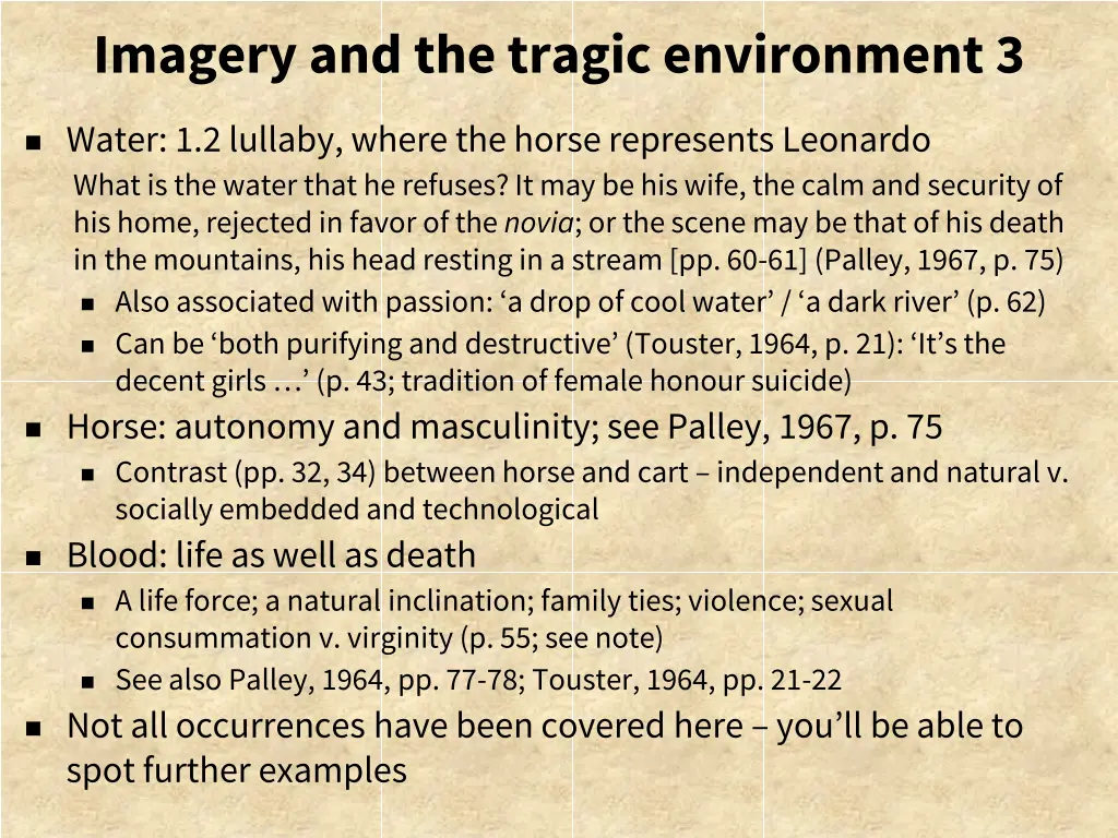 imagery and the tragic environment 3