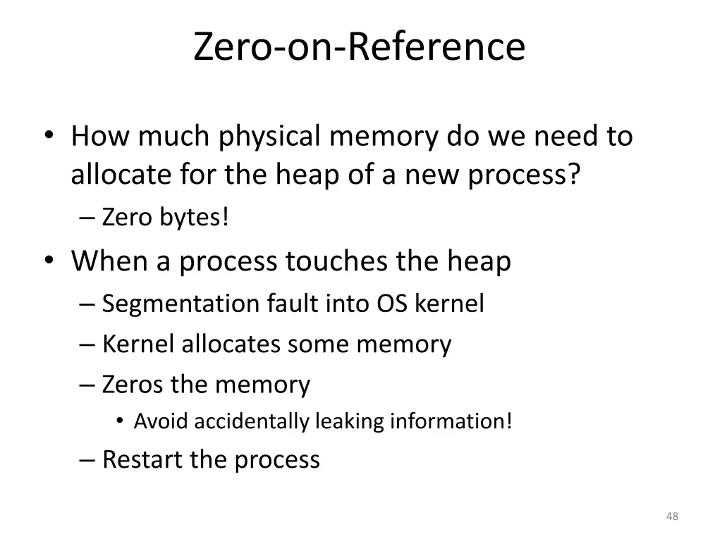 zero on reference