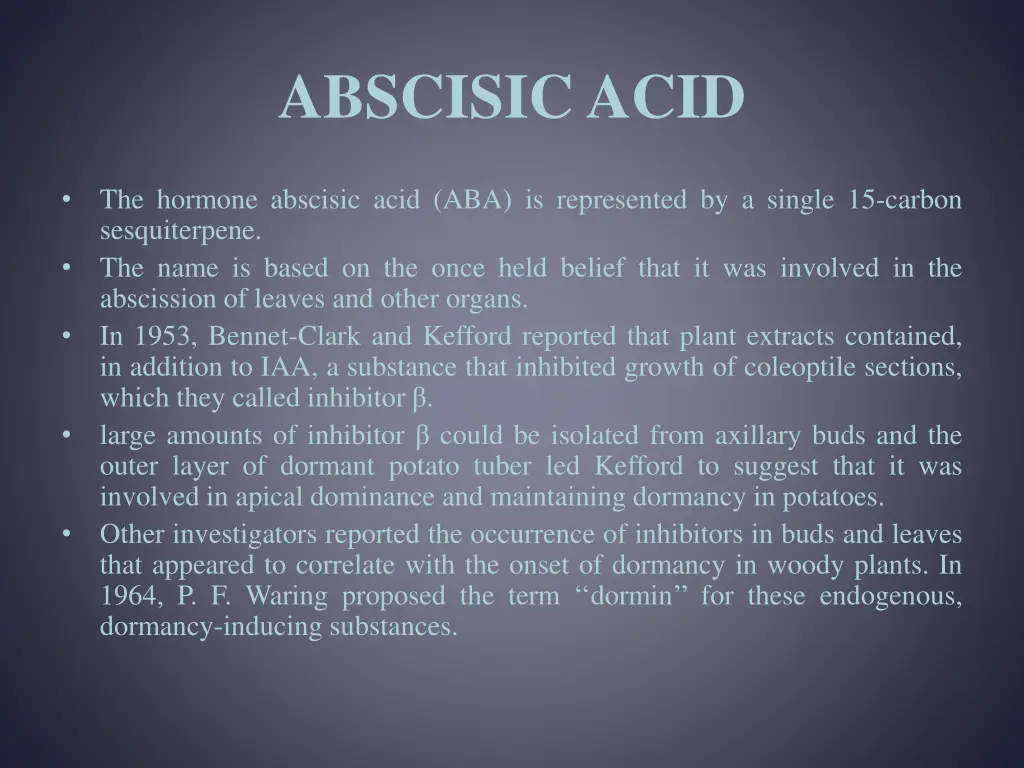abscisic acid