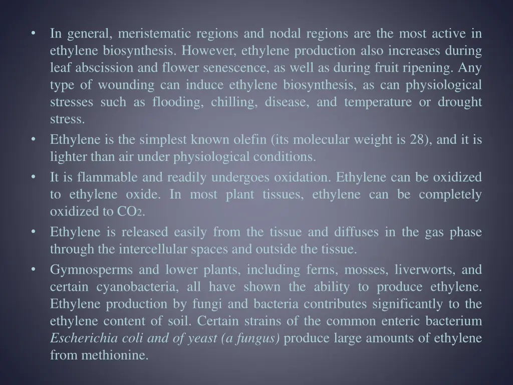 in general meristematic regions and nodal regions