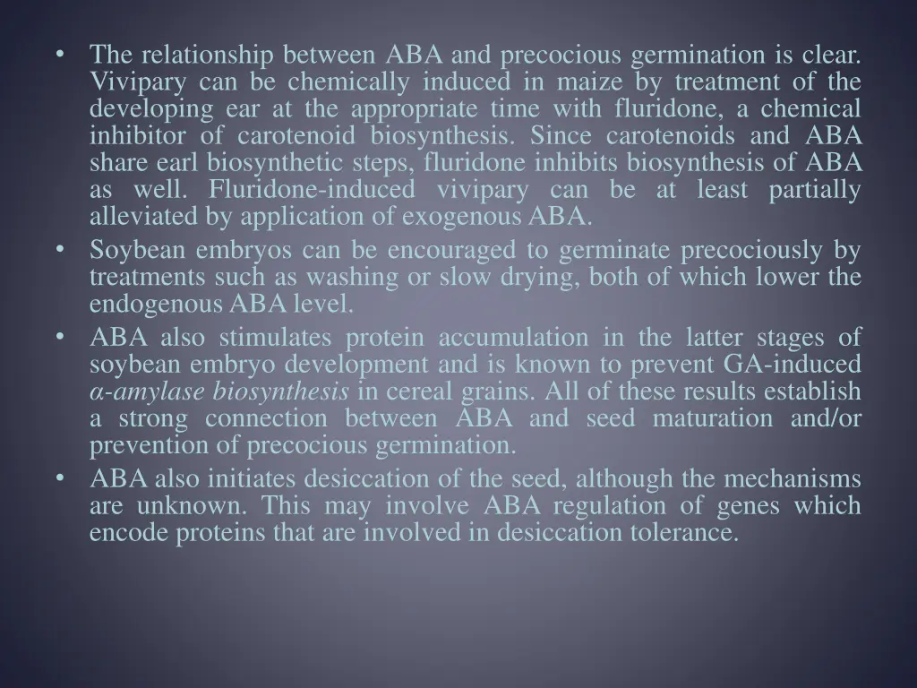 the relationship between aba and precocious