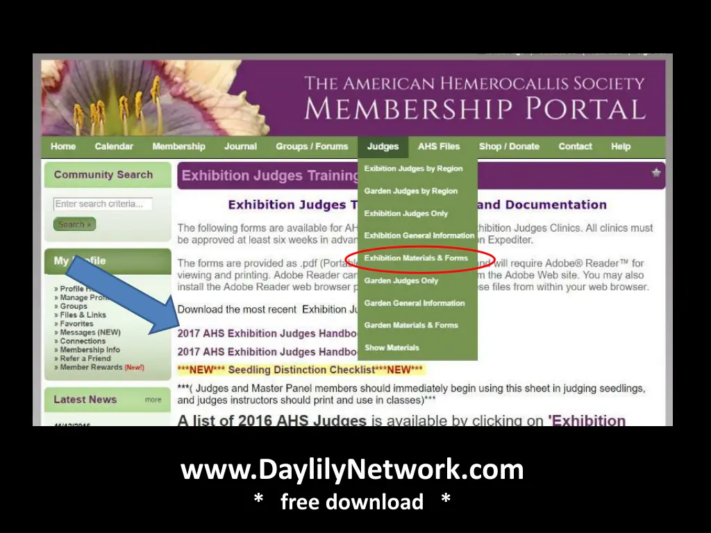 www daylilynetwork com free download