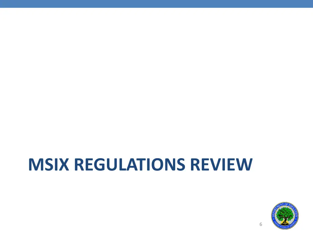 msix regulations review