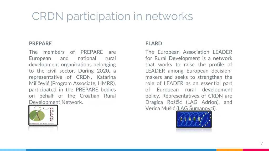 crdn participation in networks
