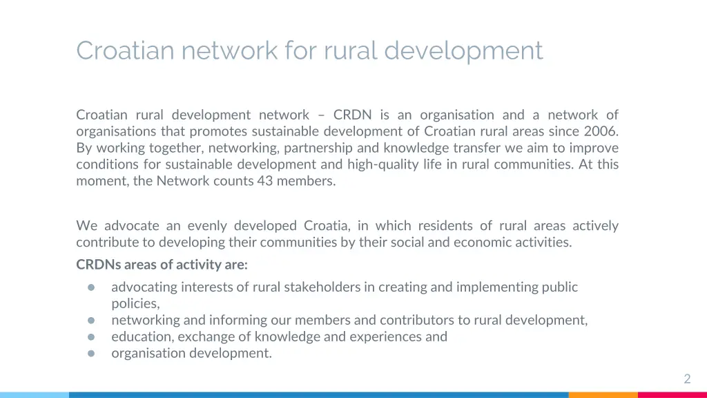 croatian network for rural development