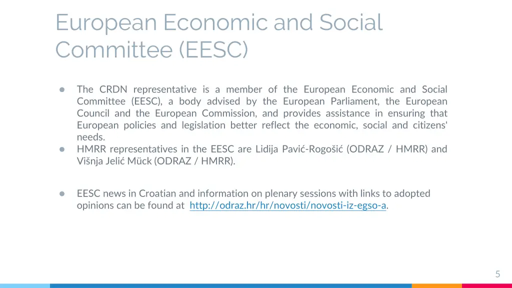 european economic and social committee eesc