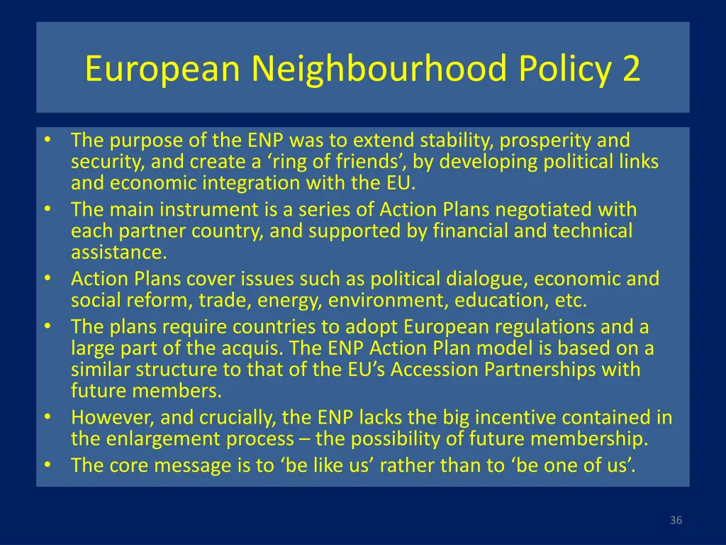european neighbourhood policy 2