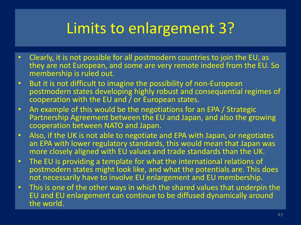limits to enlargement 3