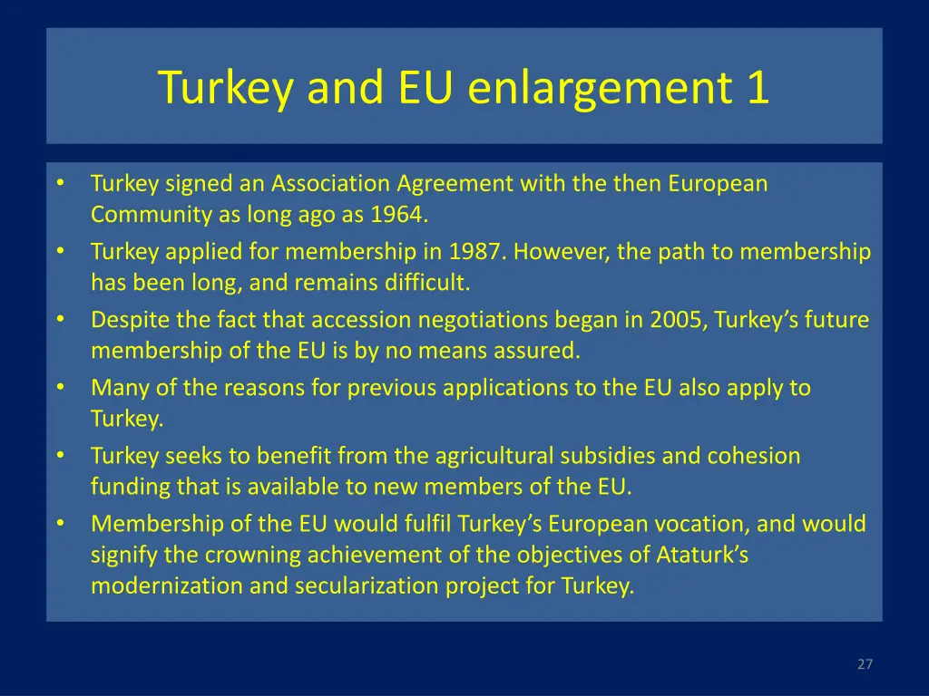 turkey and eu enlargement 1