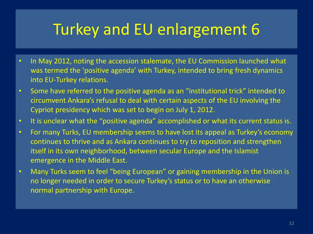 turkey and eu enlargement 6