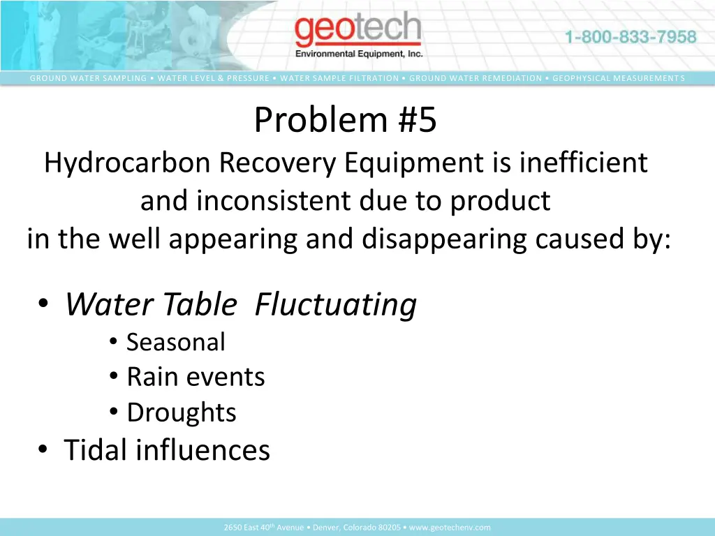 ground water sampling water level pressure water 18