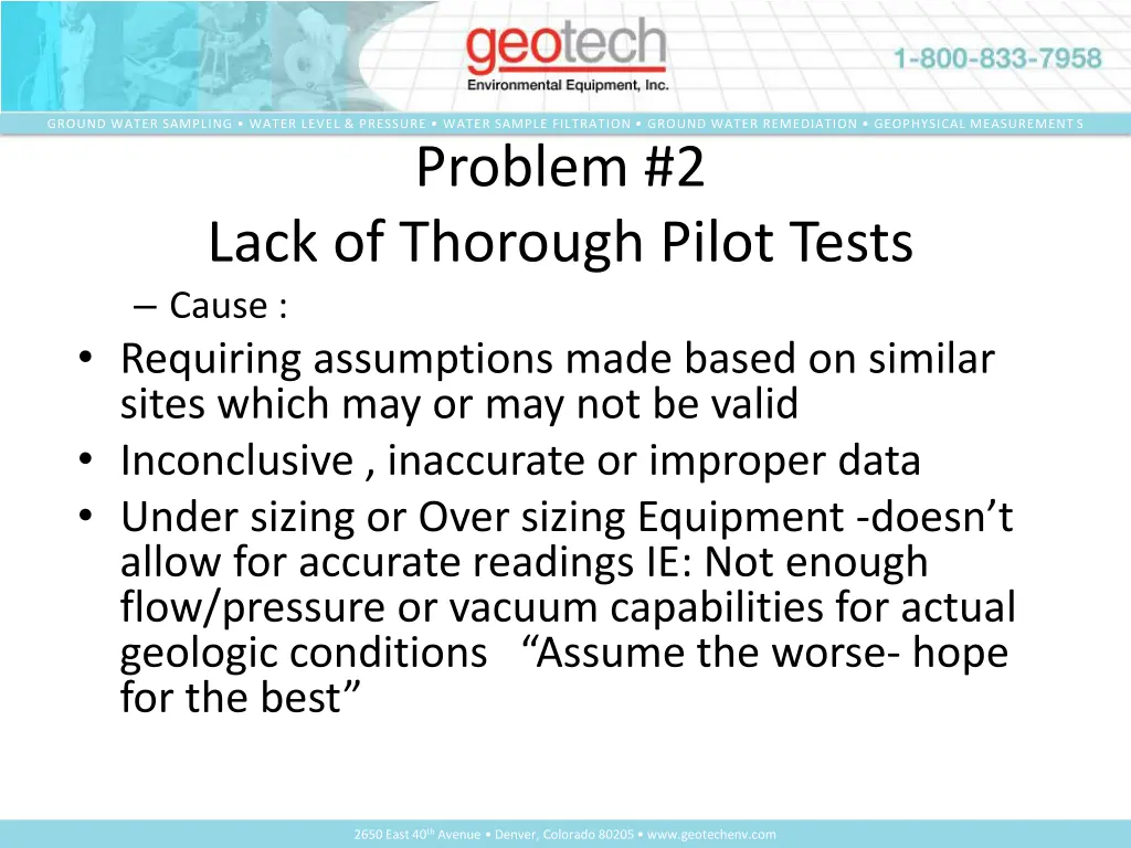 ground water sampling water level pressure water 27