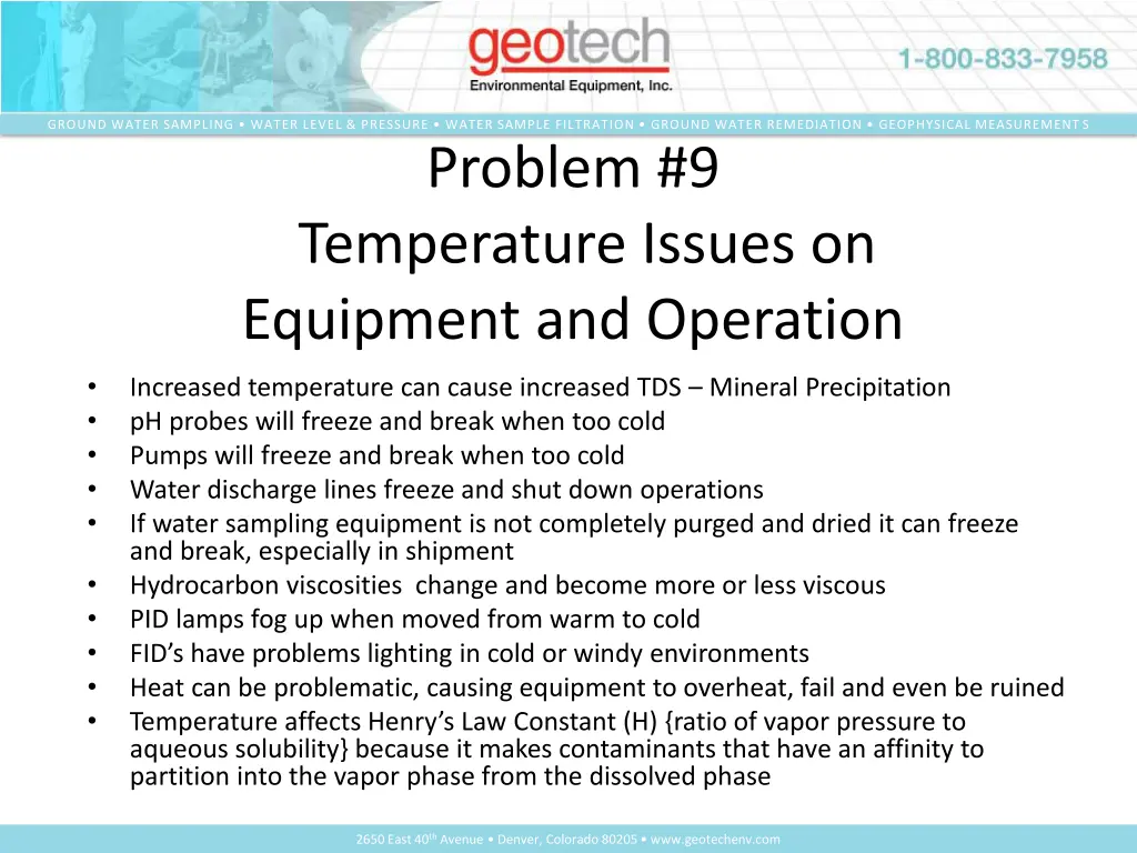ground water sampling water level pressure water 7