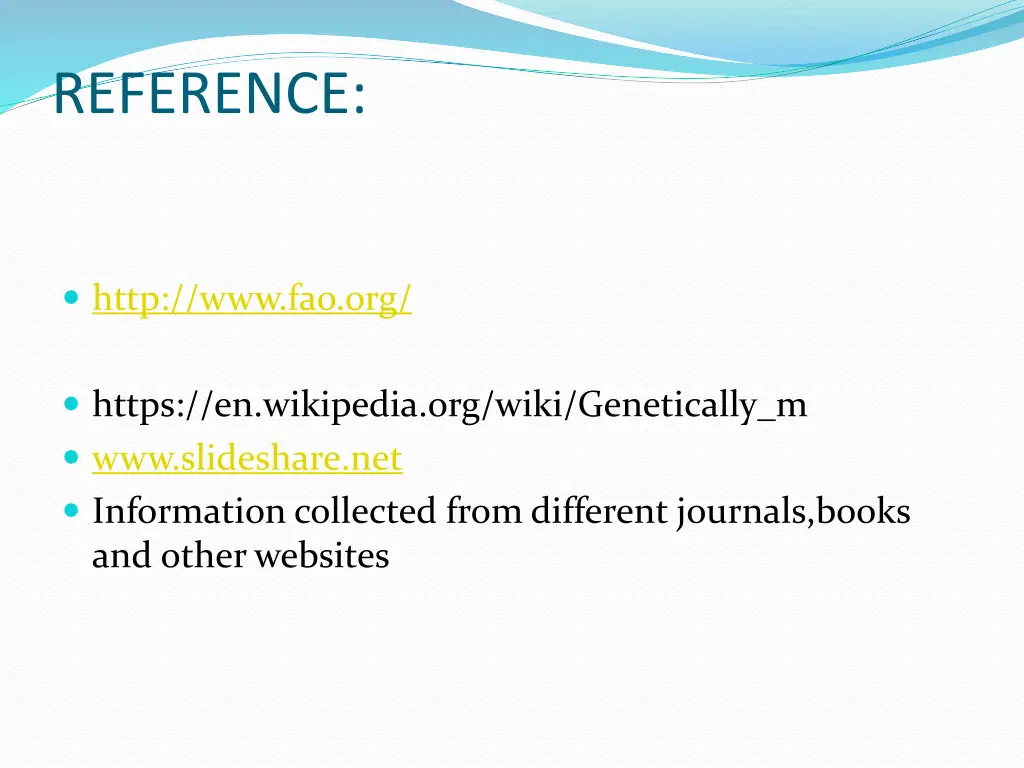 reference