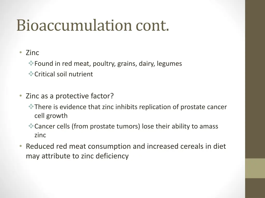 bioaccumulation cont 1