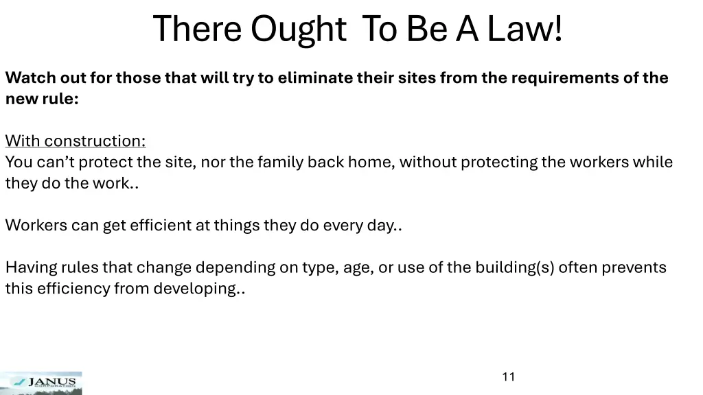 there ought to be a law 6
