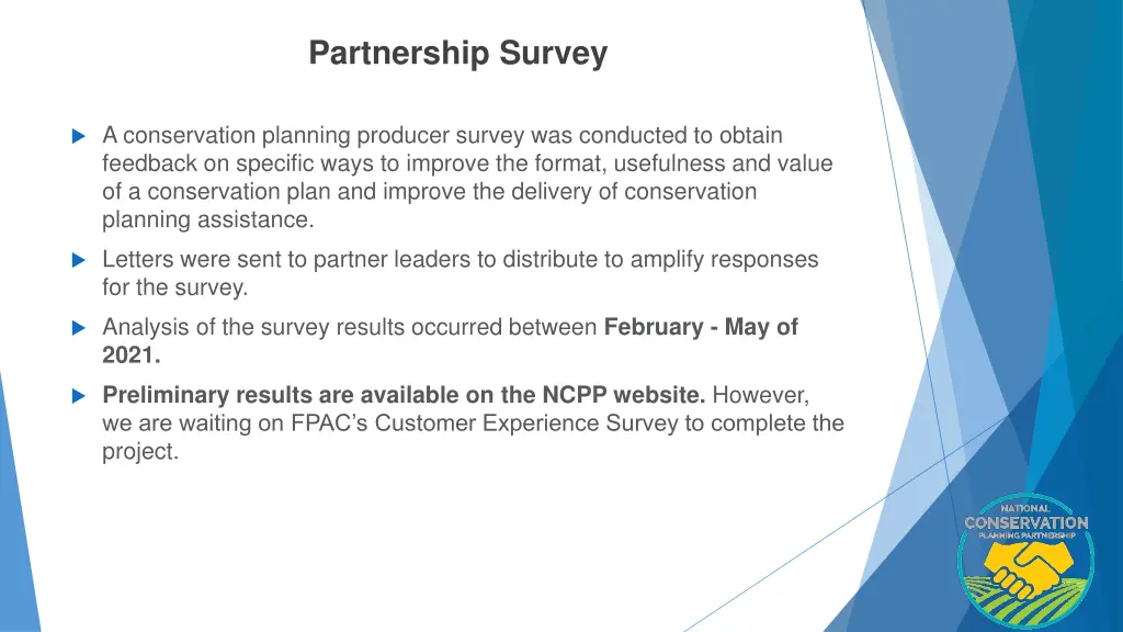 partnership survey