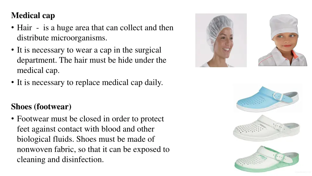 medical cap hair is a huge area that can collect