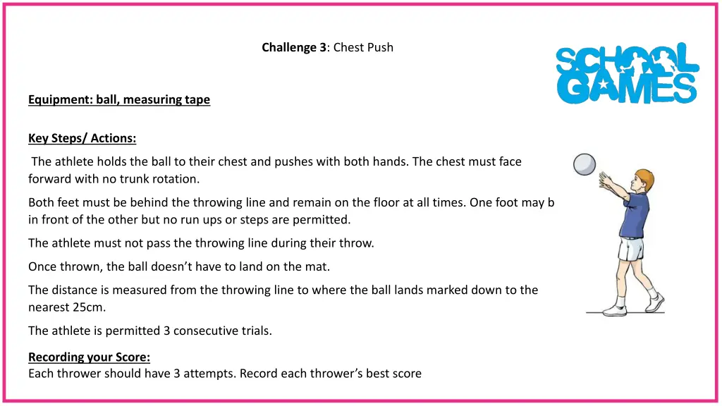 challenge 3 chest push