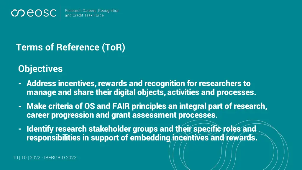 terms of reference tor