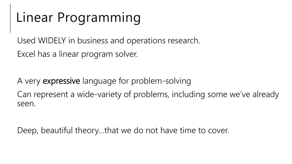 linear programming 2