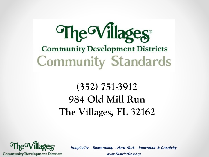 352 751 3912 984 old mill run the villages
