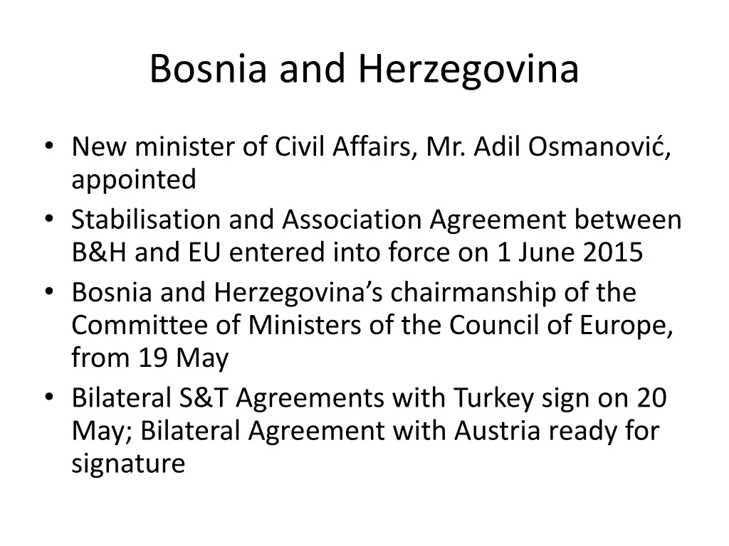 bosnia and herzegovina