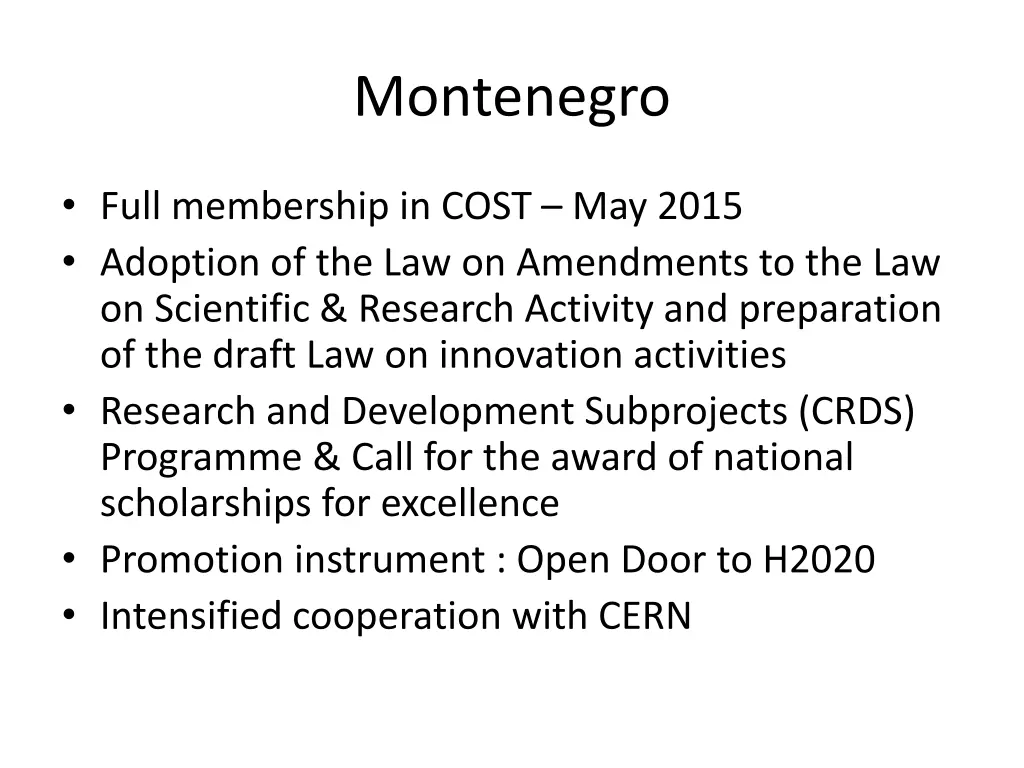 montenegro
