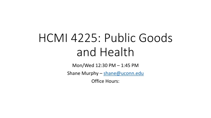 hcmi 4225 public goods and health