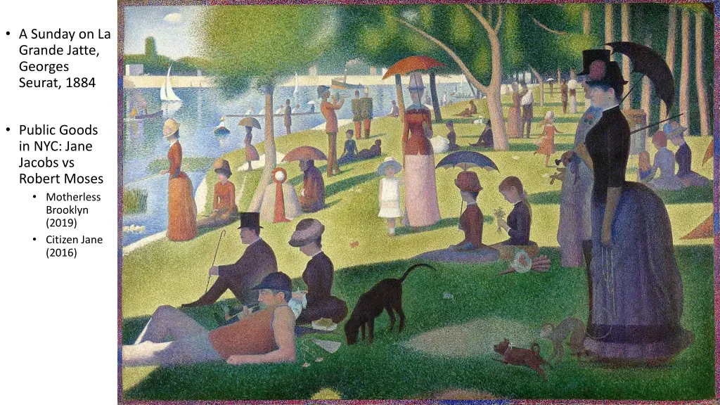 a sunday on la grande jatte georges seurat 1884