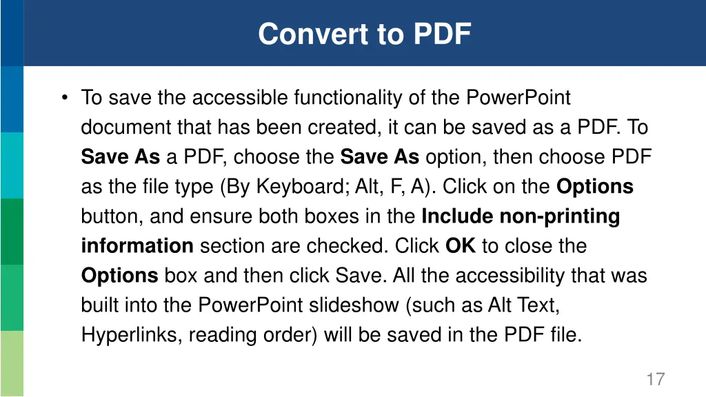 convert to pdf