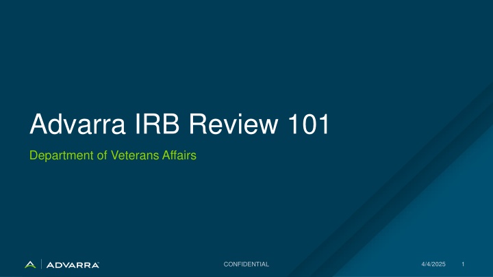 advarra irb review 101