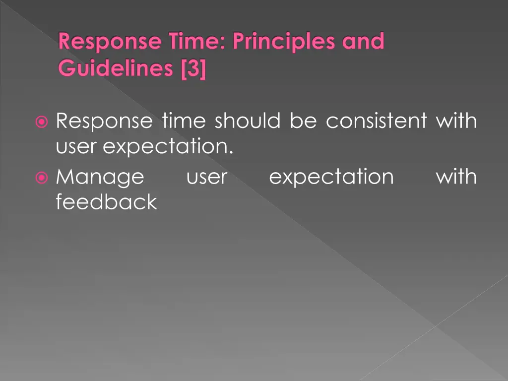 response time principles and guidelines 3